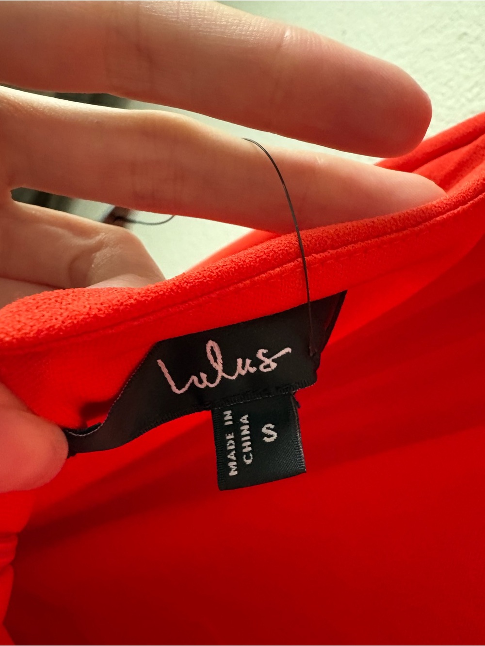 Lulu's Vibrant Orange High-Neck Sleeveless Maxi Dress - Picture 6 of 6